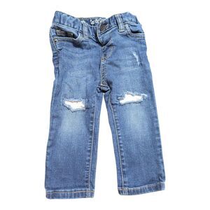 Cat & Jack Toddler Skinny Jeans 18M Distressed Denim Pants